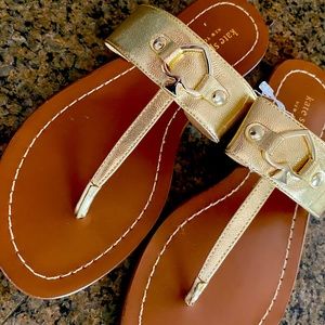 Kate Spade Cece Gold Leather Sandals size 7M